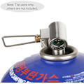 Miniatyrbild 3 av 5: Extra Ventil - Tankpåfyllningsväxlare Platt Gastank Gassvalsadapter Extra Ventiladapter Behållare Campinggasomvandlare