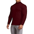 Miniatyrbild 1 av 5: Herr Turtleneck Tröjor Slim Fit Rullhals Pullover Tröjor Casual Långärmad