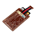 Miniatyrbillede 1 af 5: Herre Ægte Læder Anti-scan Kortlommer Pung Wallet
