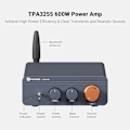 Miniatyrbillede 2 af 5: BT20A Pro 300W x2 TPA3255 Bluetooth 5.0 Hjemme Audio Stereo 2 Kanal Forstærker Receiver Mini Hi-Fi Klasse D Opgraderet Integreret Forstærker