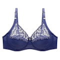Miniatyrbild 5 av 5: Spets sexig bh för kvinnor, enfärgad, urringad underkläder, kvinnor, ultratunn, tjock c d-kupa, soutien gorge, plus size, underkläder White 80c
