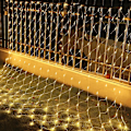 Miniatyrbillede 1 af 4: 2*2m LED Lysnet Lysstreng Med 204 LED'er Jule Net-Mesh Med Kontrolboks