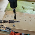 Miniatyrbillede 5 af 5: 2 stk. 5 mm & 1/4\" Sorte Hængselborebits Rømning Boring Træ Plast 1/4 tomme Hex Skaft til Træbearbejdning DIY (2 stk. Kombination)