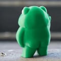 Miniatyrbillede 5 af 5: Rebelsk Frø Figur Stående Frø Langfinger 8 8,5 Frø X X Statue Ny