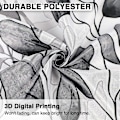 Miniatyrbillede 2 af 5: Bruseforhæng, Badeværelsesforhæng med 12 Kroge, Vandtæt Polyester Grey Eucalyptus