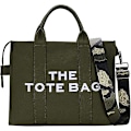 Miniatyrbillede 1 af 4: Canvas Tote Tasker til Kvinder Håndtaske Tote Pung med Lynlås Canvas Crossbody Taske til Kontor, Rejse, Skole