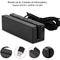 Miniatyrbild 2 av 5: Msr90 Usb Swipe Magnetic Credit Card Reader 3 Tracks Mini Smart Card Reader Msr605 Msr606 Deftun