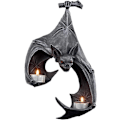 Miniatyrbild 1 av 4: Fladdermus Vägg Tealight Sconce Ljusstake Fladdermus Hållare Väggdekor Gotisk Halloween Dekor För Hemmakontor