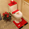 Miniatyrbillede 4 af 4: Sæt med 3 juledekorationer til toiletlåg, bademåtte, julekonturmåtte