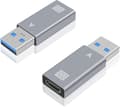 Miniatyrbilde 1 av 5: USB C til USB-adapter, USB C hun til USB 3.0 hann-adapter, 10 Gbps 3A USB 3.1 Type C til USB A laderkontakt kompatibel med iPad Pro 2021, Macbook
