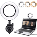 Miniatyrbillede 1 af 3: Videokonference Belysningssæt, computer/laptop Monitor LED Videolys Dæmpbar 6500k Ringlys Til Fjernarbejde, Zoom-opkald, Selvudsendelse, Live St