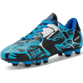 Miniatyrbilde 1 av 5: Fotballsko Gutter Jenter Fotballsko Barn FG/AG Fotballsko Treningssko for Unisex Barn Sporty Fotballsko blue EU31