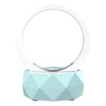 Trådløse Bluetooth Højttalere LED Lys Højttaler Bluetooth 5.0 Med LED Lys Tilstande Til Smartphone, Computer Blue