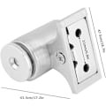 Miniatyrbillede 2 af 5: Magnetisk Dørstopper Rustfrit Stål Dørholder Kraftig Blød Lukning Lav Støj