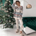 Miniatyrbilde 5 av 5: Julegenser Sweatshirts Søte Morsomme Stygge Julegensere For Kvinner