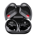 Pikkukuva 1 / 5: Langattomat nappikuulokkeet, Bluetooth 5.3 -kuulokkeet, joissa on melua vaimentava mikrofoni, LED-näyttö, urheiluun, juoksuun ja treeniin