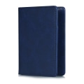 Miniatyrbild 1 av 5: Multifunktionell PU-läder Bi-fold plånboksfodral Passfodral Blue