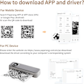 Miniatyrbillede 5 af 5: F2S A4 Størrelse Bærbar Printer Termisk Udskrivning Trådløs BT Rejse Mobilprinter Understøtter 4/8 tommer Kompatibel med Android og iOS Window Mac