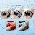 Miniatyrbild 5 av 5: Män Boxershorts Underkläder Mesh Andas Bekväma Kalsonger Män Boxershorts Herrtrosor Gray L