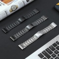 Miniatyrbilde 4 av 4: 22mm Klokkereim for Garmin Forerunner 965/955/945/935, 5 Perler Titanstål Hurtigutløser Armbånd Grey