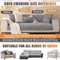 Miniatyrbild 2 av 5: 2023 Nytt Sofföverdrag Chenille Sofföverdrag För 3-Sits Soffa Överkast, Halkskyddad L-formad Sofföverdrag, Möbelskydd Sofföverdrag För Sitskudde Soffa Pink Sofa cushion 90x180cm