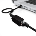 Pikkukuva 2 / 5: Liitinkaapeli Ethernet Suojattu Modulaarinen Adapteri 2x Rj45 Naarasliitin Dsl Lan Musta