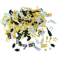 Miniatyrbillede 1 af 5: 2023 Dimissions Konfetti, Dimissionsfest Dekorationer 2023, Tillykke 2023 Dimissions Konfetti Til Borde, Sort Guld Sølvfarvet Dimissions Konfetti, Mix