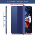 Miniatyrbilde 4 av 5: Etui til Ipad Pro 12.9 2021 (ipad 5. generasjon), Ultratynt lettvekts Trifold Beskyttelse