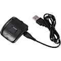 Miniatyrbillede 1 af 5: Oplader Dockingstation til Samsung Gear Fit R750 Ur, Udskiftningsoplader Stand Station til Samsung Smart Watch med USB-kabel