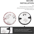 Miniatyrbild 5 av 5: Kolfiber Motorstartknapp Skydd Trim För Mazda, Tändningsstart Dekal För Mazda 3 Axela För Mazda 6 Atenza CX-3 CX-4 CX-5 CX-8 MX-5