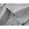 Miniatyrbild 5 av 5: Herr Kimono Badrock Lätt Bomull Kimono Badrock Badrockar Lång Badrock Pyjamas Nattlinne Med Ficka Light Grey L