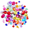 Miniatyrbild 1 av 5: Ädelstenar Set 800 Stycken Rhinestones Akryl För Hantverk Färgglada Rhinestones In