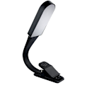 Miniatyrbilde 1 av 5: Leselys - Oppladbar Mini Boklampe Med Berøringssensor - 3 Lysstyrkemoduser Med Sammenleggbar Bærbar Clip-on Boklampe - 360 Fleksibel - Justerbar