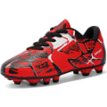 Miniatyrbilde 1 av 5: Fotballsko Gutter Jenter Fotballsko Barn FG/AG Fotballsko Treningssko for Unisex Barn Sporty Fotballsko red EU38