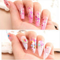 Miniatyrbillede 2 af 5: Neglekunst Hul Flash Sequin, 12-farvet Holografisk Flash Blandet Hjerteformet Valentinsdag Negle Decal Set1