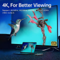 Pikkukuva 4 / 5: 10-in-1 telakointiasema HD+VGA+SD/TF+3,5 mm Audio PD 100 W lataava monitoiminen Type-C -keskitin Silver