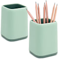 Miniatyrbillede 1 af 5: Holdbar Skrivebordsorganisator Blyantholder Light Green