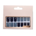 Miniatyrbillede 1 af 5: Farve Tryk-på Manicure, Solid Farve Mani style 5