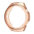 Pikkukuva 1 / 3: Iskunkestävä TPU-kellokotelo Huawei Watch 4 Pro -kellolle, ontto suojakehys Transparent Orange