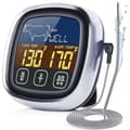 Digital kötttermometer kök, stektermometer, grilltermometer, digital termometer med LCD-timer, temperatursond för ugn kött ugnsmat