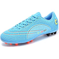 Miniatyrbilde 1 av 5: Fotballsko Herre Knotter Pigger Sko Ungdom Treningssko Profesjonelle Unisex Fotballsko blue EU39