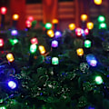 Miniatyrbilde 5 av 5: Fargerike julelys 20m 200 LED. Utendørs 8 lysmoduser Juledekorasjon Vanntette LED juletrelys