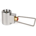 Miniatyrbild 1 av 5: Extra Ventil - Tankpåfyllningsväxlare Platt Gastank Gassvalsadapter Extra Ventiladapter Behållare Campinggasomvandlare