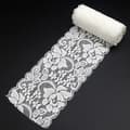 3 tum vit spetsband spets tyg dekorera elastisk blommig stretch sy spets trim 10 yards