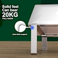 Miniatyrbild 3 av 5: Laptopstativ för Acsergery-skrivbord, stativ, aluminium laptopstativ, 4 stödbaser, fast present