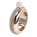 Miniatyrbillede 1 af 5: Armbåndsflaske Armbåndsflasker Kreativt Rustfrit Stål Og Lommelærke rosegoldwithdiamonds