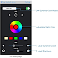 Miniatyrbild 4 av 5: Magisk drömfärg Ios Android Bluetooth LED-ljusstyrenhet för Ws2811 etc