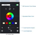 Miniatyrbilde 4 av 5: Magic Dream Color Ios Android Bluetooth LED Lyskontroller For Ws2811 Etc