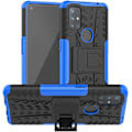 Miniatyrbillede 1 af 5: Liangnv Etui til Oneplus Nord N10 5g, Robust Hybrid Slankt Dobbelt Lag Robust Gummi Hybrid Hårdt/blødt Stødabsorberende Beskyttelsesetui med Støttefod