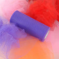 Miniatyrbild 4 av 5: Tullebandrullar 10 rullar Tulledekoration 6 tum 25 yards Organza tyg Regnbågsfärg för bröllop